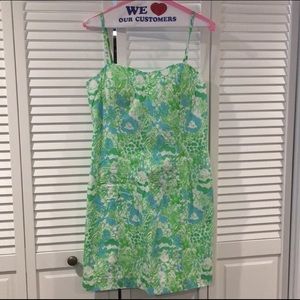 Lilly Pulitzer McCallum Dress Limeade It’s A Zoo